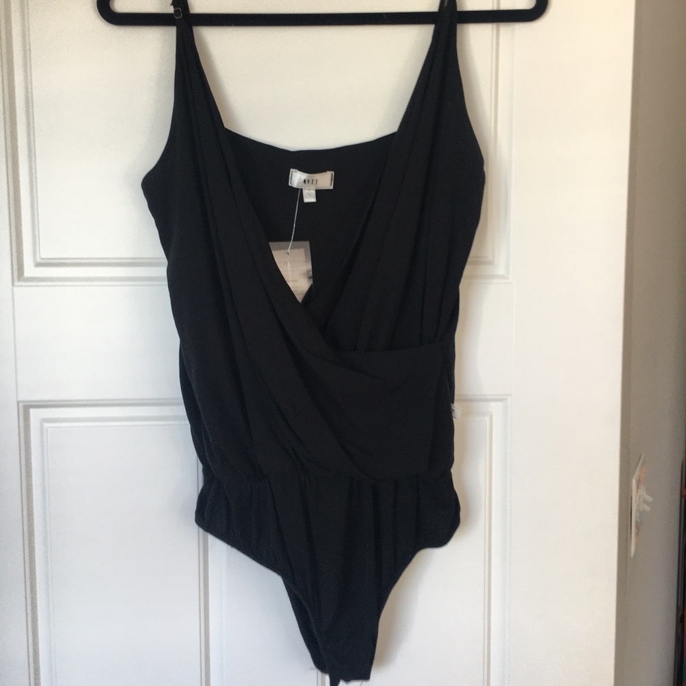 Surplice Black bodysuit from South Moon Under